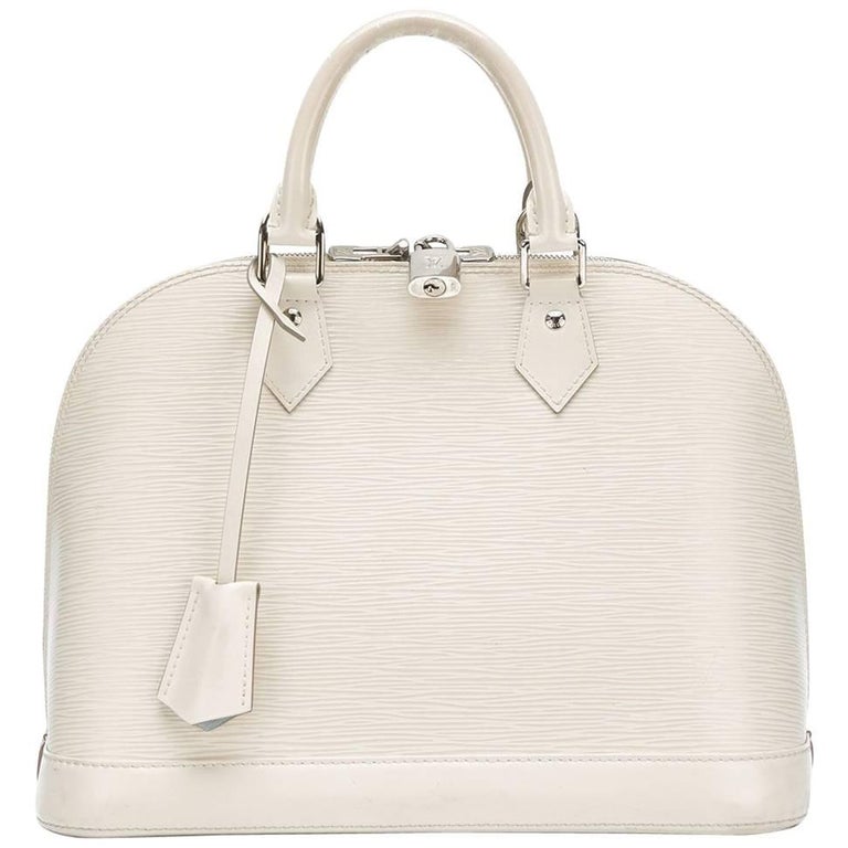 Louis Vuitton Offwhite Alma Bag at 1stDibs louis vuitton off white