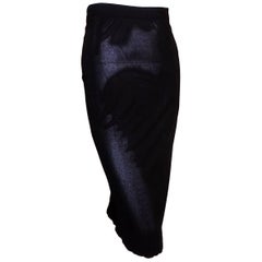 Prada black Jersey skirt 