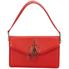 JW Anderson	Red	Logo Shoulder Bag