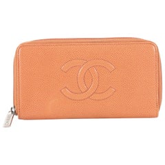 Chanel Timeless CC Zipped Wallet Caviar Long