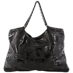 Chanel Brooklyn Tote Leather Patchwork Large
