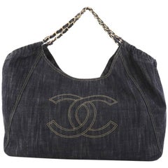 Chanel Coco Cabas Denim Large