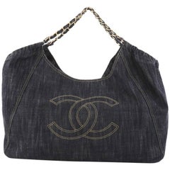 Chanel Coco Cabas Denim Large 