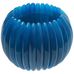 Kenneth Jay Lane Lapis Blue Onion Stretch Bracelet Kenneth Jay Lane Lapis Blue Onion Stretch Bracelet