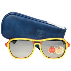 Ray Ban Retro B&L Stateside Orange Yellow Sport Lenses Sunglasses US