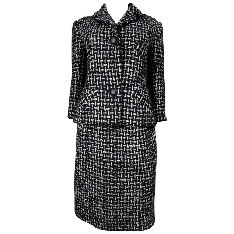 Christian Dior Skirt Suit Original Patron n ° 7351 - Fall 1962 at 1stDibs