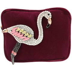 Lisa C. Bijoux Purple Velvet Fanny pack - Shoulder Bag