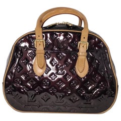 Louis Vuitton Vernis Summit Drive in Amarante Handtasche mit Griff oben