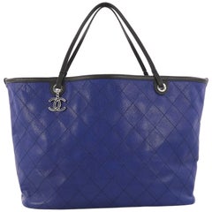 Chanel Fever Tote Quilted Caviar XL