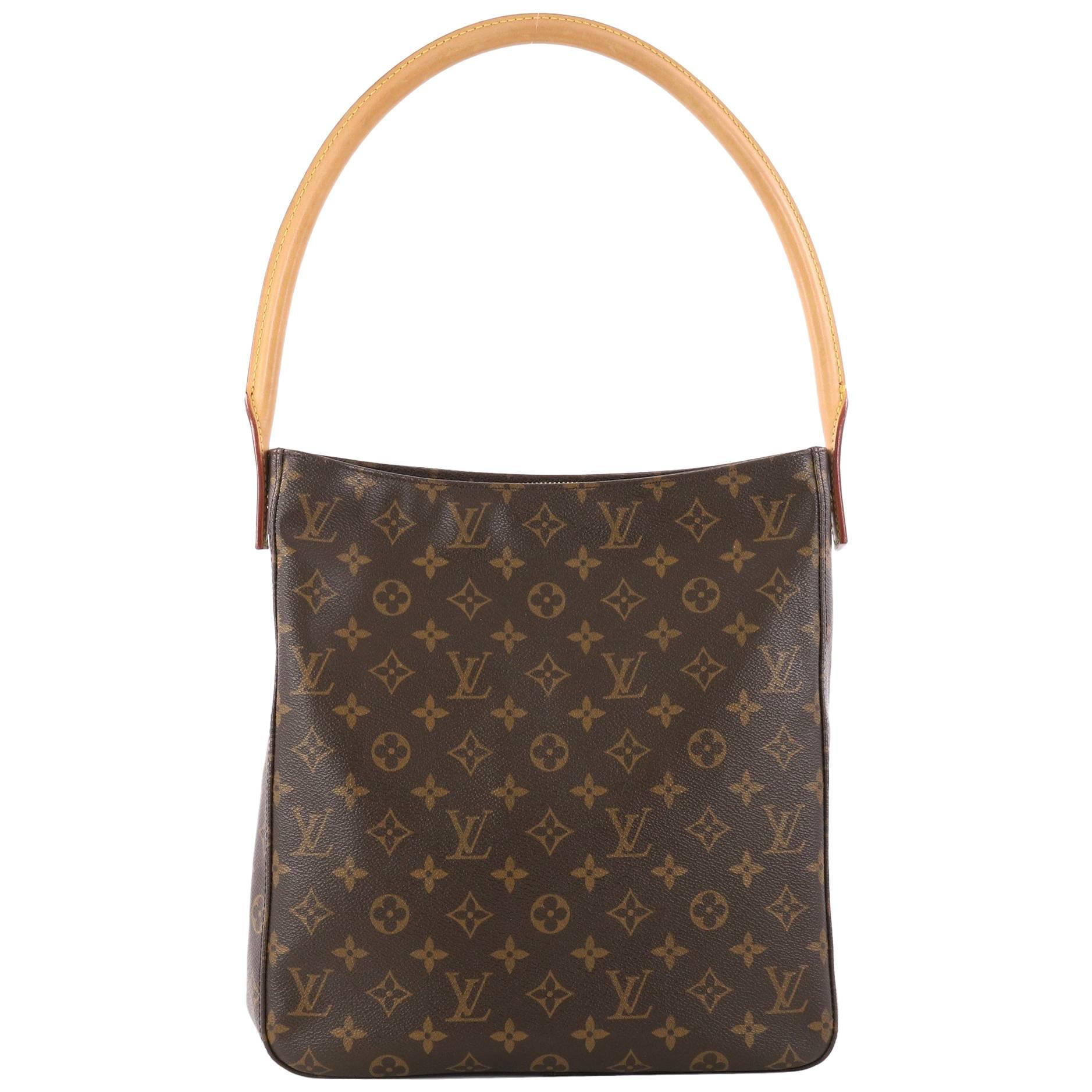 Louis Vuitton Looping Handbag Monogram Canvas GM