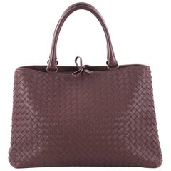 Bottega Veneta Milano Tote Intrecciato Nappa Large