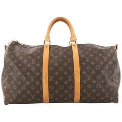 Louis Vuitton Keepall Bandouliere Bag Monogram Canvas 50 