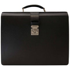 Louis Vuitton Vintage Taiga Briefcase Pilot Case Oural Epicea