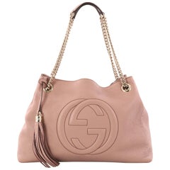 Gucci Soho Chain Strap Shoulder Bag Leather Medium