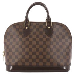 Louis Vuitton Vintage Alma Handbag Damier PM