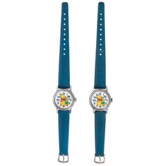 Pair Of Vintage Winnie the Pooh Watches by Sears