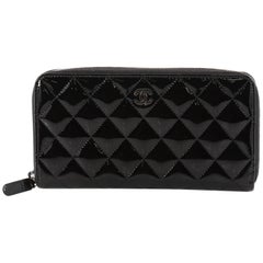 CHANEL Classic Small Flap Wallet Black Patent Leather $799.00