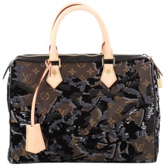 Louis Vuitton Speedy Handbag Limited Edition Fleur De Jais 30