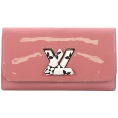 Louis Vuitton Twist Wallet Patent with Monogram Canvas