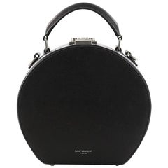 Saint Laurent Mica Hatbox Handbag Leather Small