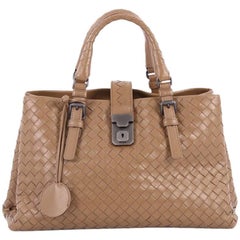 Bottega Veneta Roma Handbag Intrecciato Nappa Small