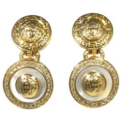 Vintage Gianni Versace Medusa Earrings