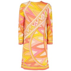 1960s Emilio Pucci Printed Vintage Dress