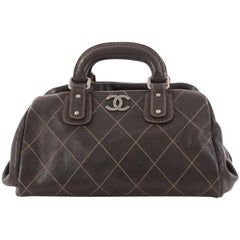 Chanel Outdoor Ligne Quilted Caviar Small Doctor Bag 