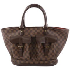 Louis Vuitton Manosque Handbag Damier GM