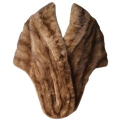 Used Miu Miu Mink Fur Stole Wrap