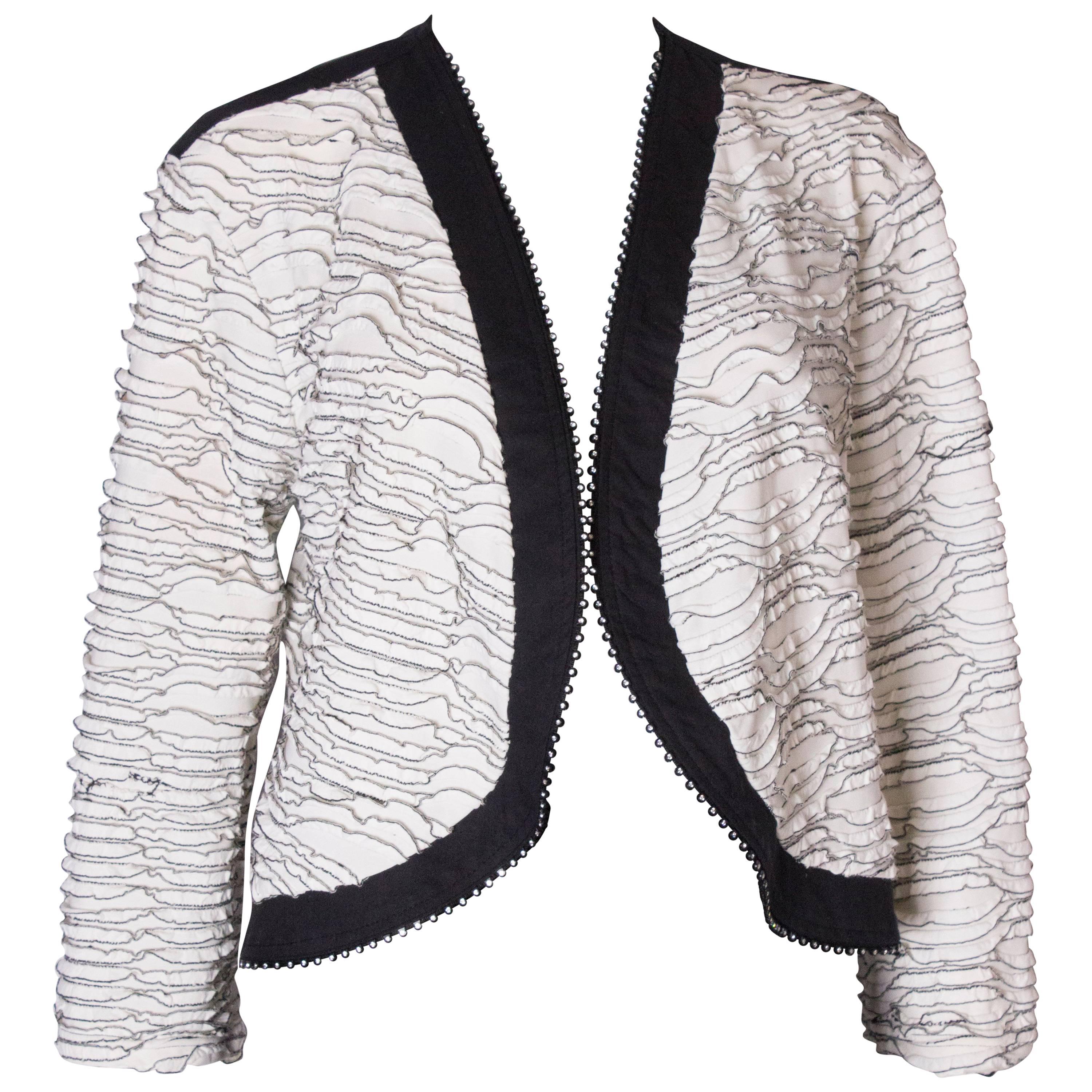 Vintage 1980er Jahre Jacke von Fellows Paris im Angebot