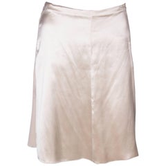 A Vintage cream Silk evening Skirt by Valentino