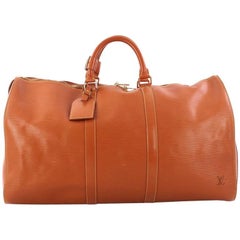 Louis Vuitton Keepall Bag Epi Leather 50