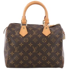 Louis Vuitton Speedy Handbag Monogram Canvas 25