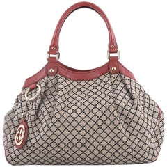 Gucci Sukey Tote Diamante Canvas Medium