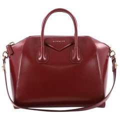 Givenchy Antigona Bag Glazed Leather Medium 
