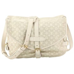 Louis Vuitton Saumur Handbag Mini Lin 