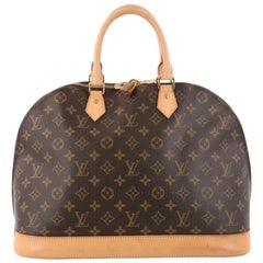 Louis Vuitton Alma Handbag Monogram Canvas GM