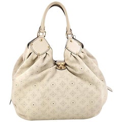 Louis Vuitton Mahina Leather L-Hobo Bag