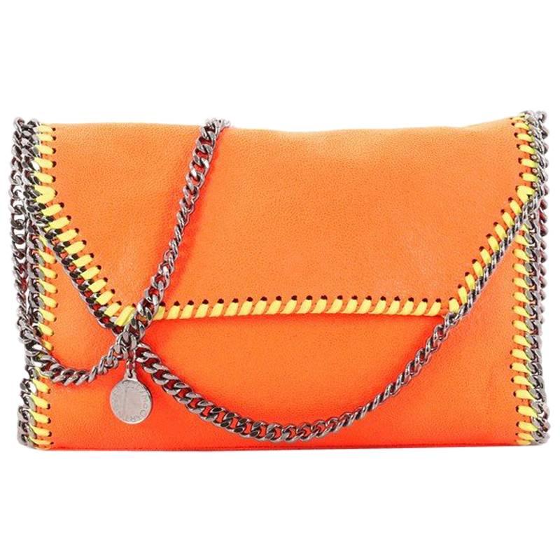 Stella McCartney Falabella Clutch on Chain Shaggy Deer