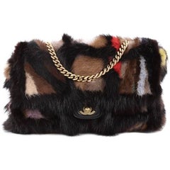 Chanel Multicolor Arm Candy Flap Bag Mink Medium