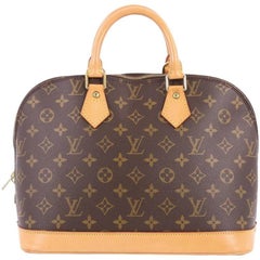 Louis Vuitton Vintage Alma Handbag Monogram Canvas PM