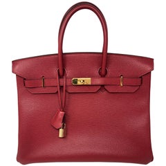 Hermes Birkin 35 Red