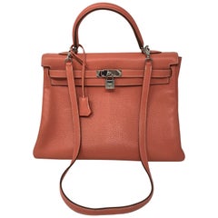 Hermes Crevette Pink Kelly Retourne 35 