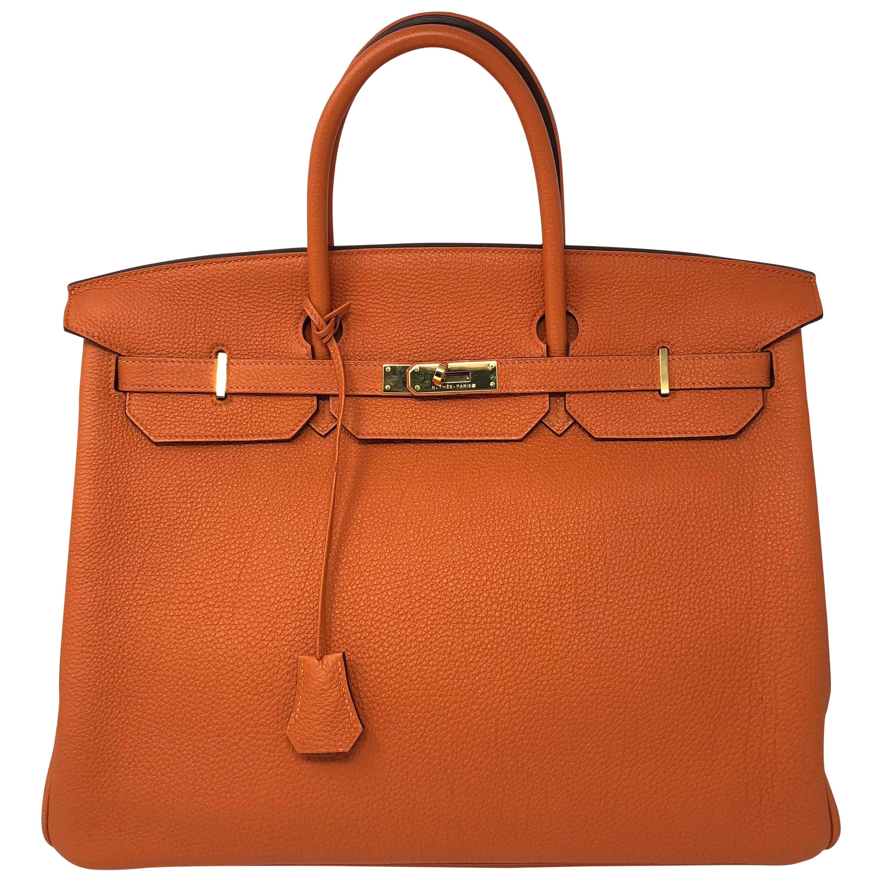 Hermes Birkin 40 Orange 