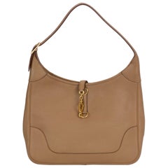 Hermes Trim Shoulder Bag Light Brown Bag