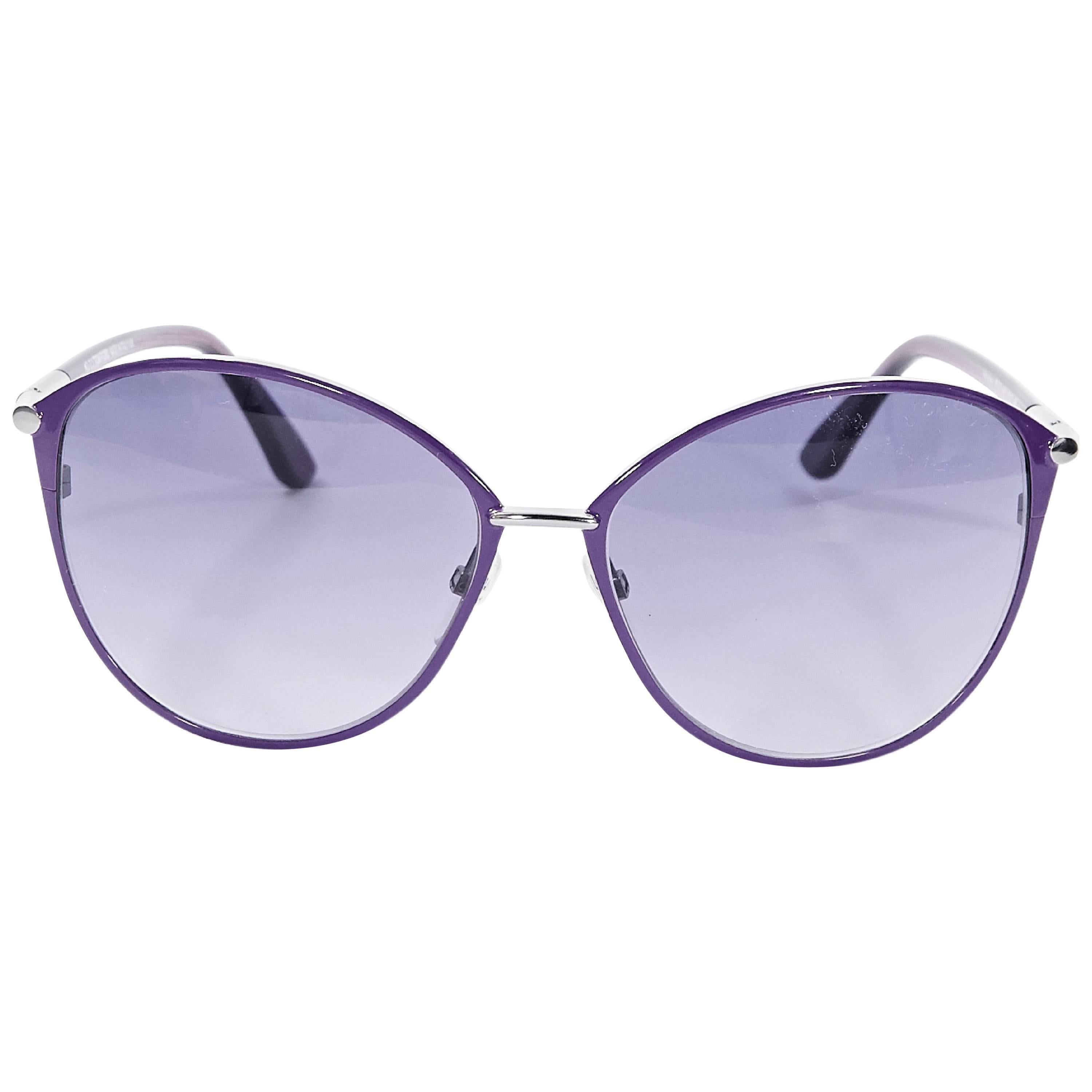 Purple Tom Ford Penelope Sunglasses