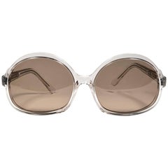 Neue Vintage Seltene Pierre Marly " STRATUS " Übergroße Avantgarde 1960 Sonnenbrille