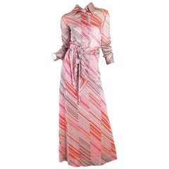 Missoni Metallic Striped Set, 1970s