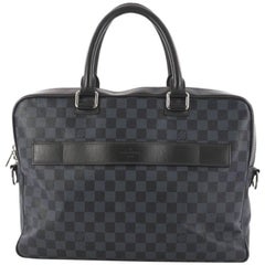 Louis Vuitton Porte-Documents Damier Cobalt Business Bag 